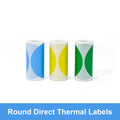 Compact Wireless Thermal Printer, Bluetooth Label Maker, Inkless Printing, Auto Paper Detection for iOS & Android Devices