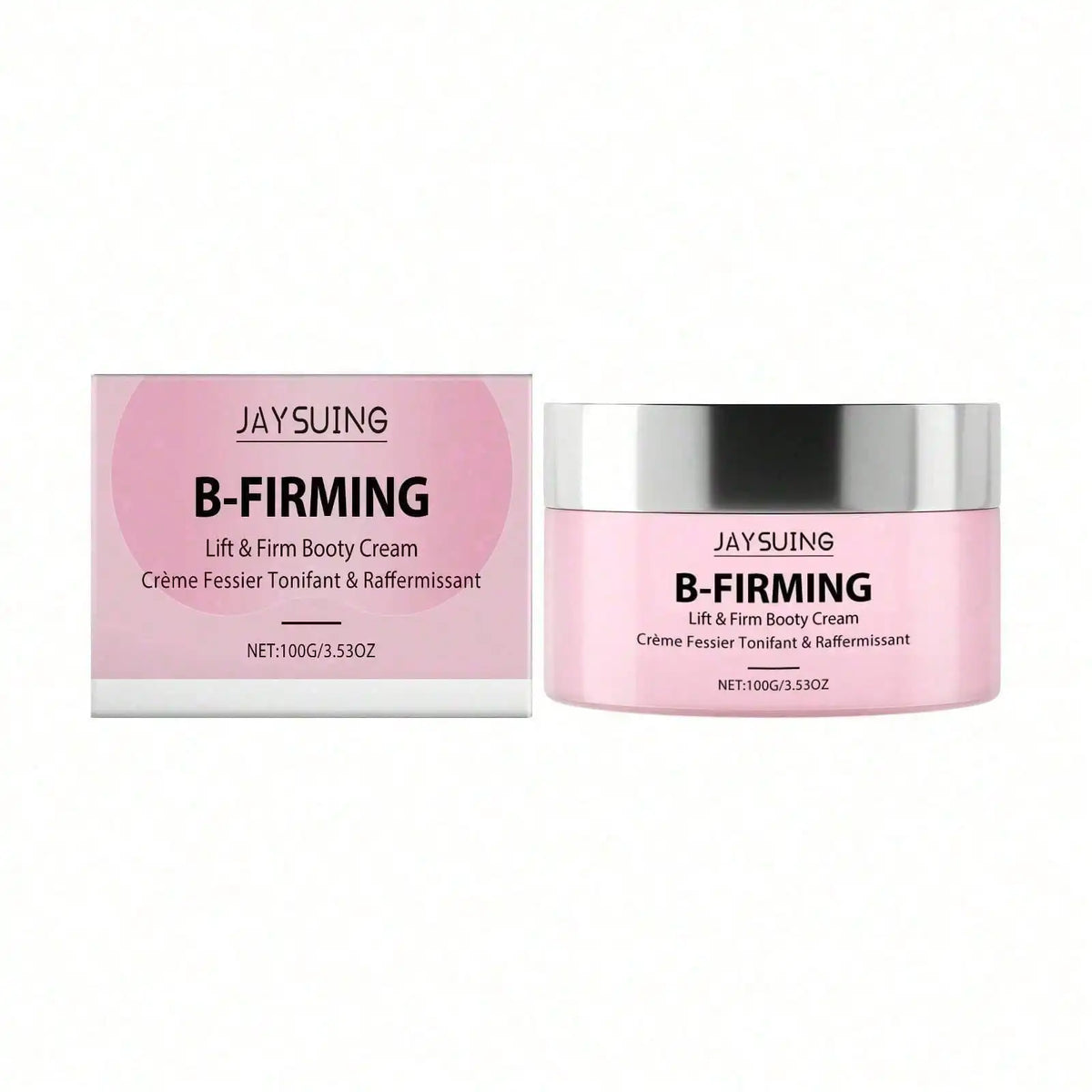 B-TIGHT Lift & Firm Booty Mask, Butt & Thighs Firming Cream with Caffeine & Brazilian Peppertree Extract, Helps Smooth Skin Texture, Body Skincare, Ideal Birthday Beauty Gift for Women