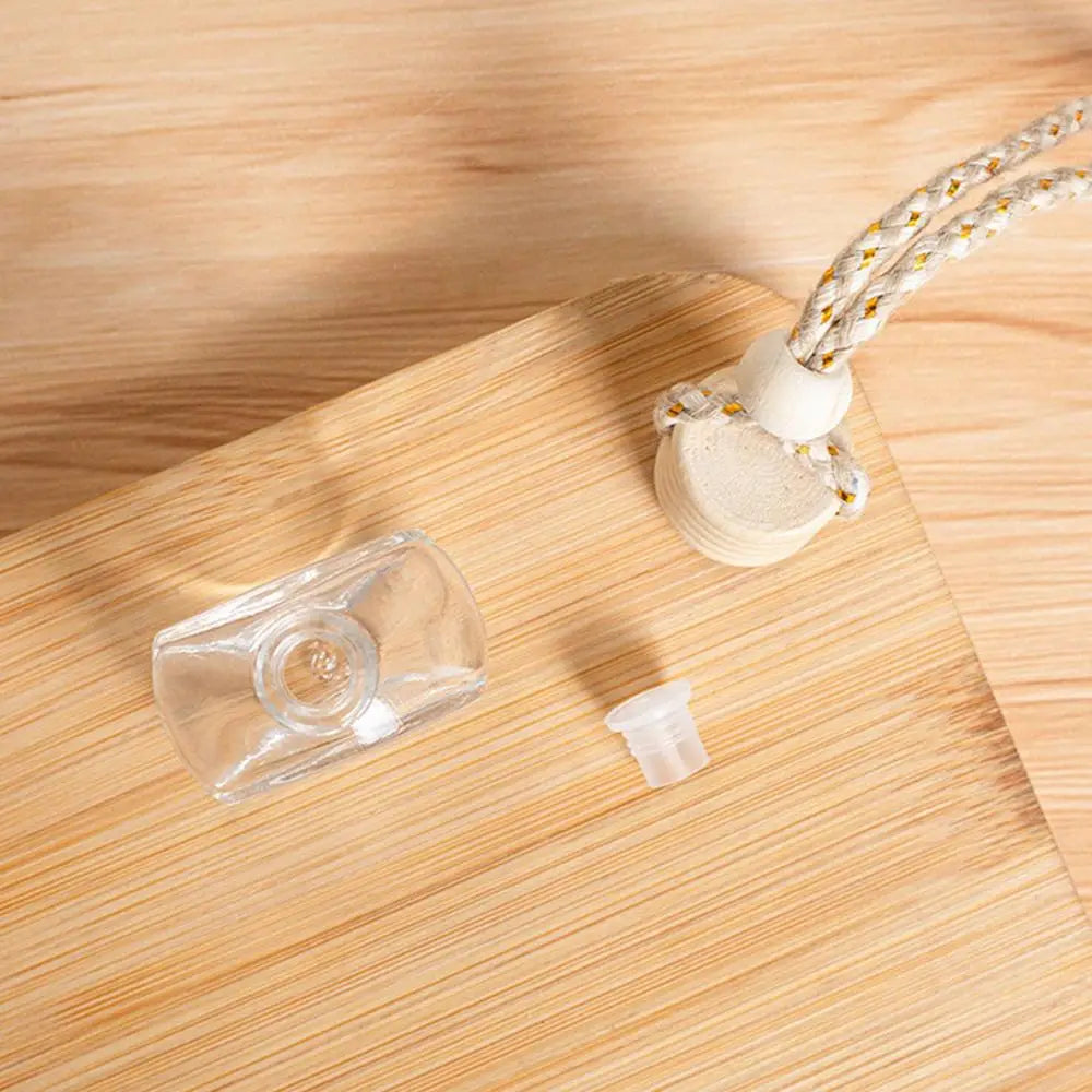 Hanging Car Diffuser Car Air Freshener Perfume Bottle Car Air Freshener Perfume Bottle Aromatherapy Fragrance Essential Oil