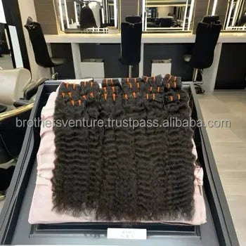 Loose Wave Indian Remy Hair Soft Bundles Pre-Looped Style 1 Extensions Water Wave Deep Wave