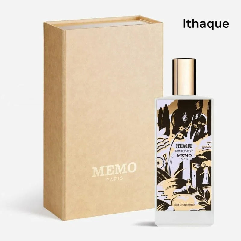 MEMO 75ml Luxury Unisex Eau De Parfum Long Lasting Woody Leather Blend Elegant Refined Timeless Aroma Signature Gift Fragrance
