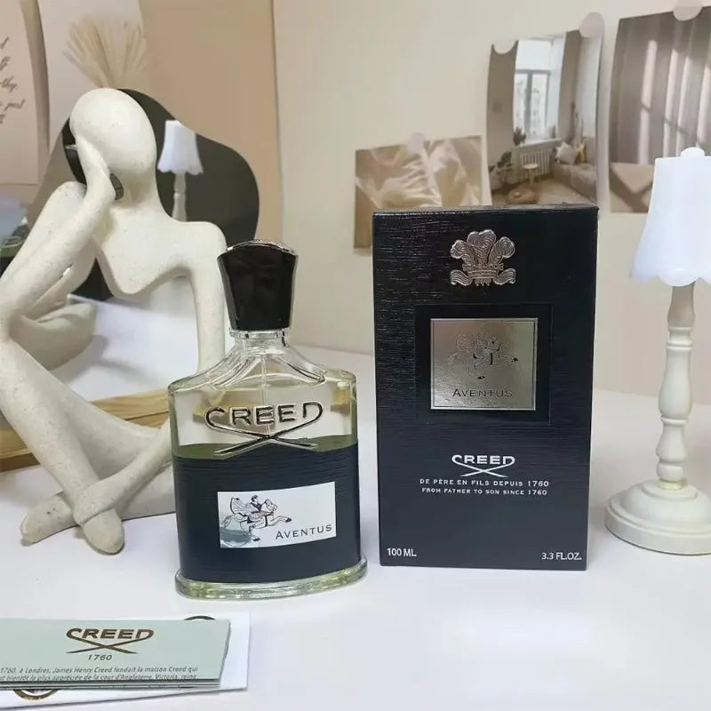 The Creed Brand New Aventus Eau de Parfum  Water Santal Perfume Green Irish Tweed Eau De Parfum Spray for Unisex High-quality