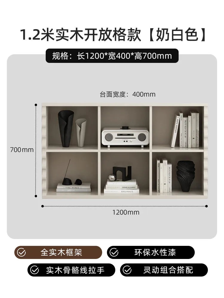 Modern Drinks Cabinets Figurine Modular Solid Wood Shelf Organization Cabinets Clearance Salon Gabinete Furniture For Home
