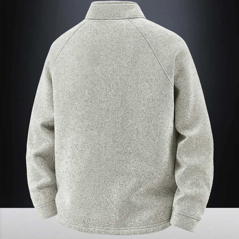 Jacket Mens M-4XL 5XL Autumn Winter New Fleece Thickening Mens Jackets High Quality Men's Casual Coats Keep Warm Jacket 26611