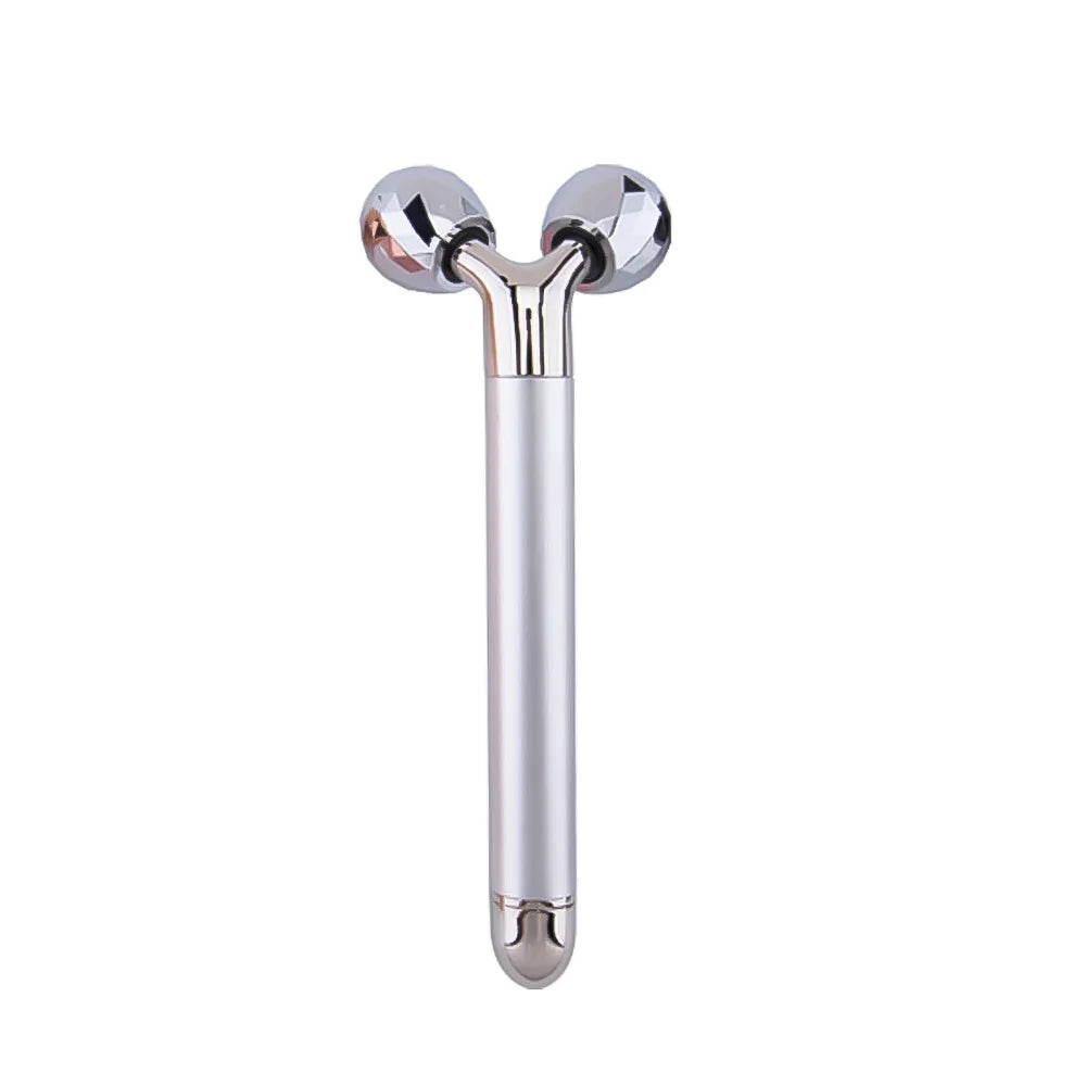 Electric Roller Beauty Bar Vibrating Facial Roller Massager Face Lifting Anti-Wrinkle Skin Care Roller/ Face Slimming Tool