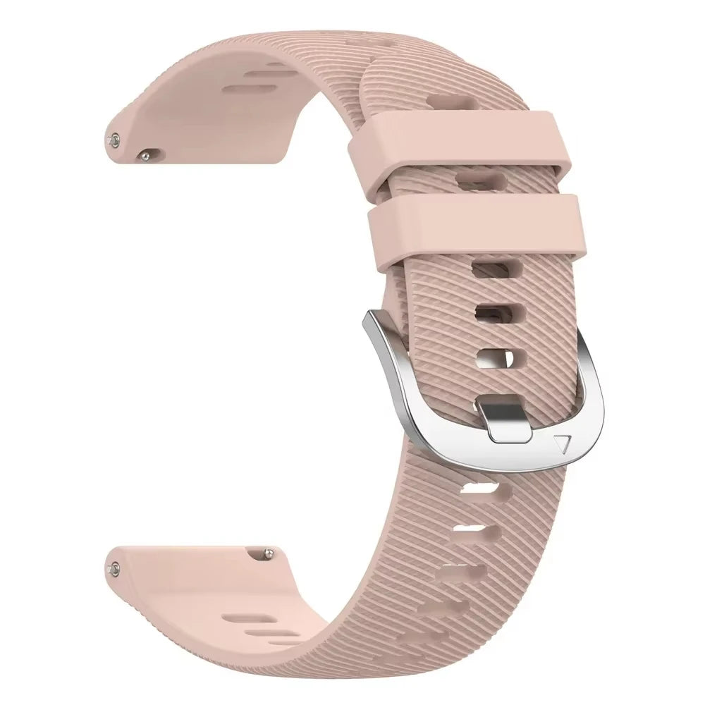 Silicone Strap 20mm For Garmin Forerunner 645 165 245 245M/Vivoactive 5 3 Wristband Bracelet For For Garmin Venu SQ SQ2 Band