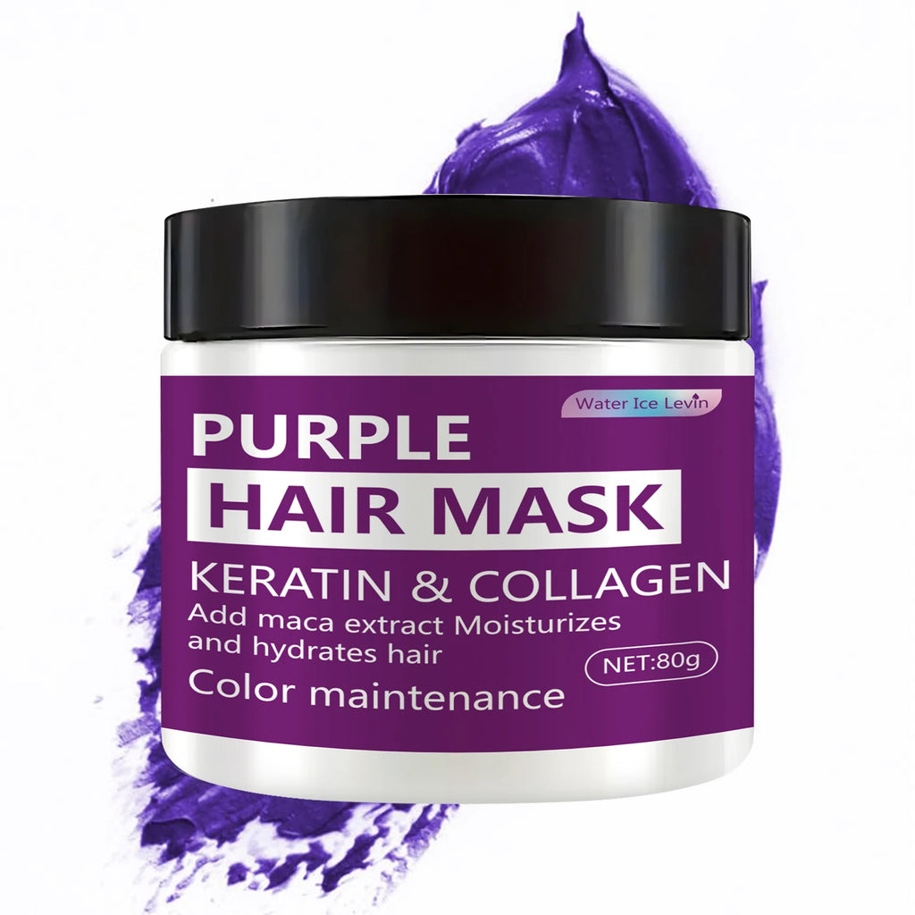 Color-Locking Deep Moisturizing Hair Mask, Helps Strengthen Frizzy and Split Ends - Removes Brass Tones, Helps Hair Maintain Natural Texture and Shine