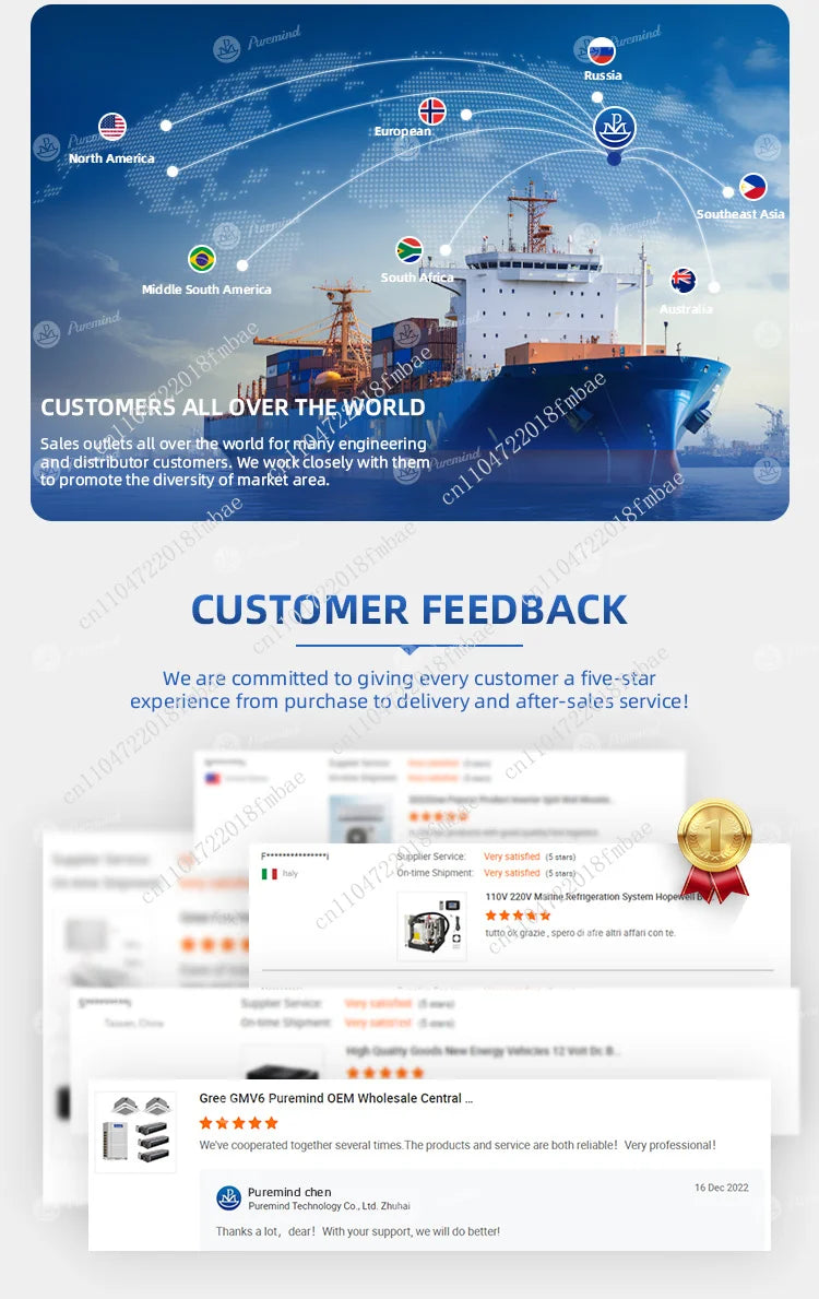 Marine Air Conditioners for Boat Multi Function Best Sale 16000Btu Yacht Air Conditioning Water Cooled Chiller