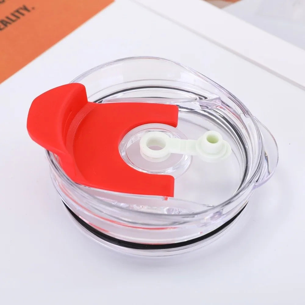 Modern 40oz Water Bottle Cover Transparent Splash Spill Proof Cup Cap Replacement Double Drink Lid Water Cup Accessories