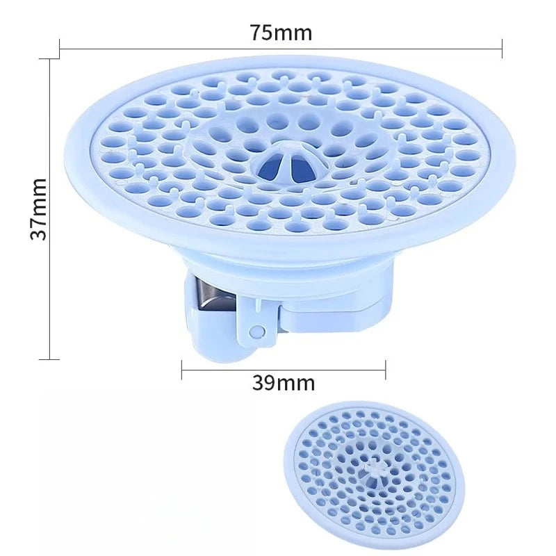 Sewer Anti-odor Anti-insect Floor Drain Bathroom Kitchen Anti-insect Cover Floor Drains Universal Drainage Hair Sink Strainer