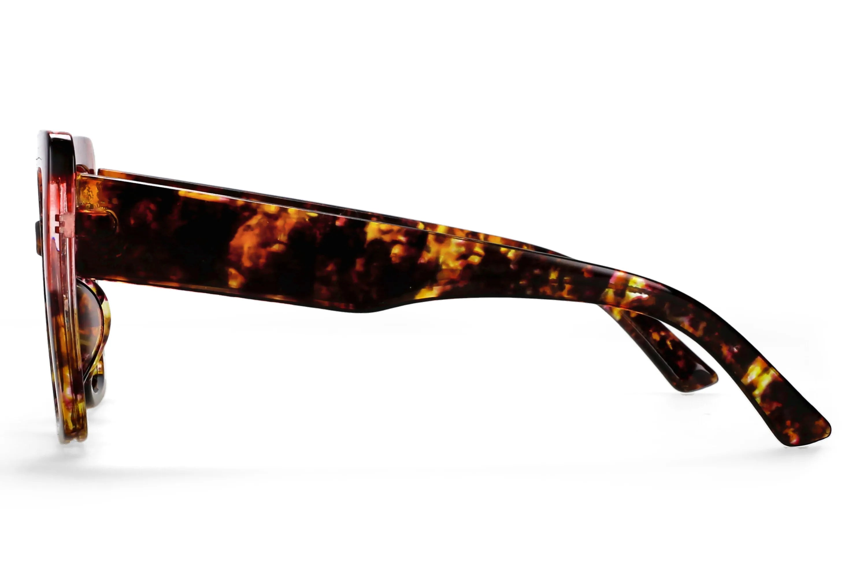 R56982 Colorful Large Size Reading Glasses Lady Trend Splicing Color Presbyopic Eyeglass Universal Prescription Spectacles Frame