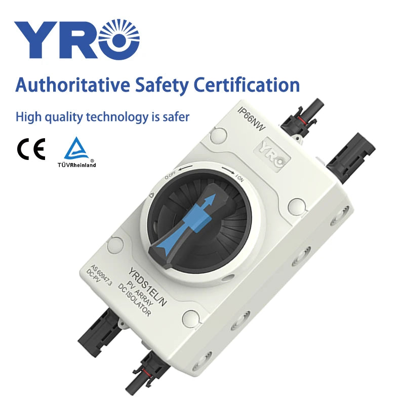 DC Isolator switch 4P 32A 1000V PV switch IP66  for Solar energy system inverter Outdoor Waterproof IP66 With TUV CE