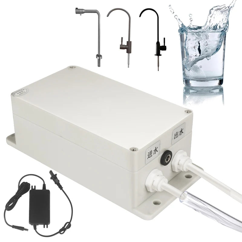 12V Electric Caravan Galley Water Pump 1.5 L/min Automatic Suction for Motorhome Boat Bottled Water System