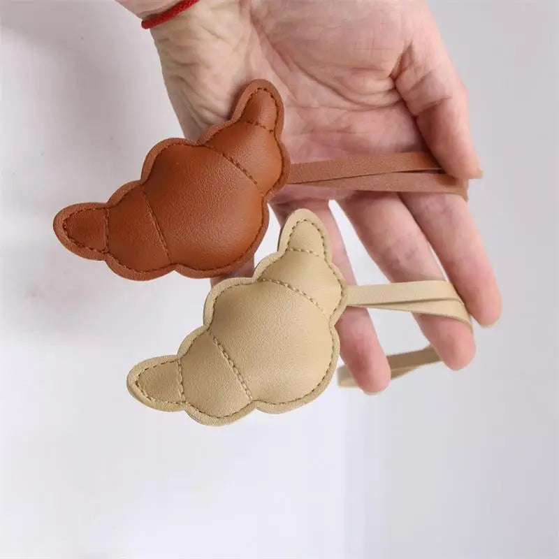 Cute Cartoon Duck Bag Charm High Quality Cute Leather Fashion Charm Bag Keyring Backpack Decoration Accessories Gifts