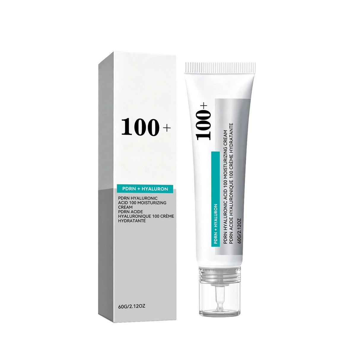95% Sodium DNA PDRN Volume Fill-it Booster Neck&Facial Cream Adenosine Fine Lines Refining Cream Anti Aging Facial Moisturizer Skin Texture Smoothing Elasticity Restoring Barrier Repair Deep Hydrating Korean Skincare Tube 30g