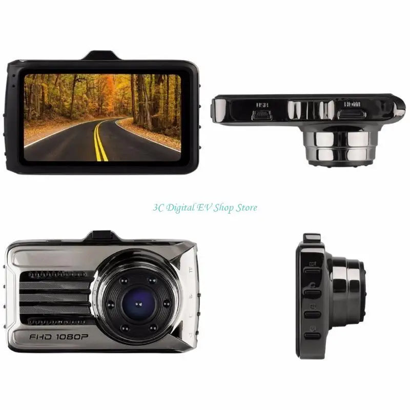 E74D Dashing Camera Front and Rear 1080P Dashing Camera in Car Camera Dashboard Camera Dashcam for Car Recording Monitoring