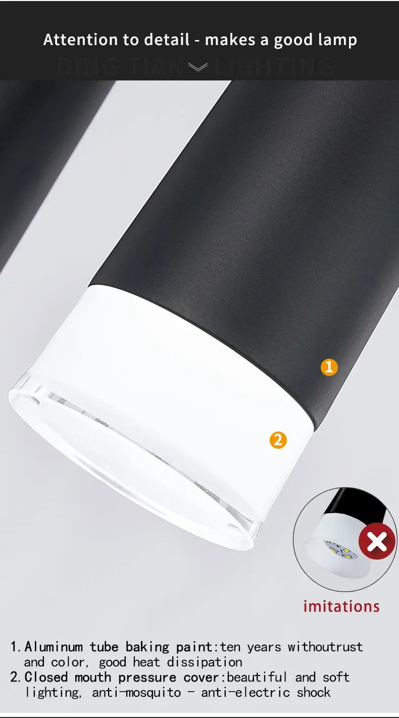 Stair Led Ceiling Chandeliers Duplex Loft Lamp Living Room Decoraction Luxury Light Appliance Hanging Lamps For  Lustre