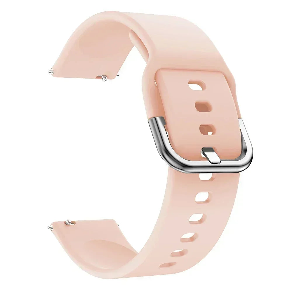Strap For Amazfit GTS 2/4/3/GTS 2/4 Mini/GTR 4/2/2e 20mm/22mm Watch Silicone Sport Bracelet Amazfit bip 5 3/S/u pro Series band