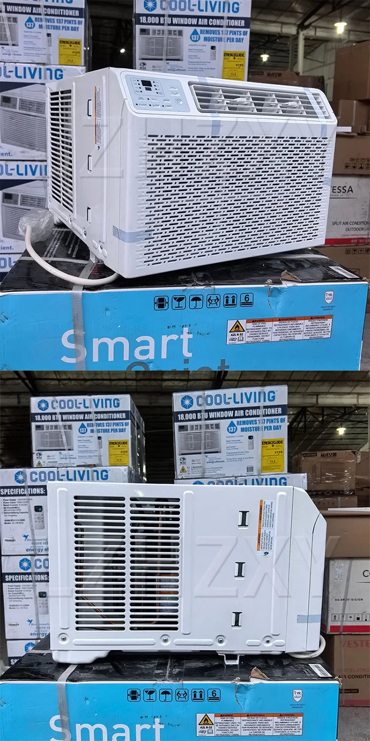 220V Window-Style Air Conditioner, 14,000 BTU, Cooling-Only, Home Use, Portable All-in-One Air Conditioner