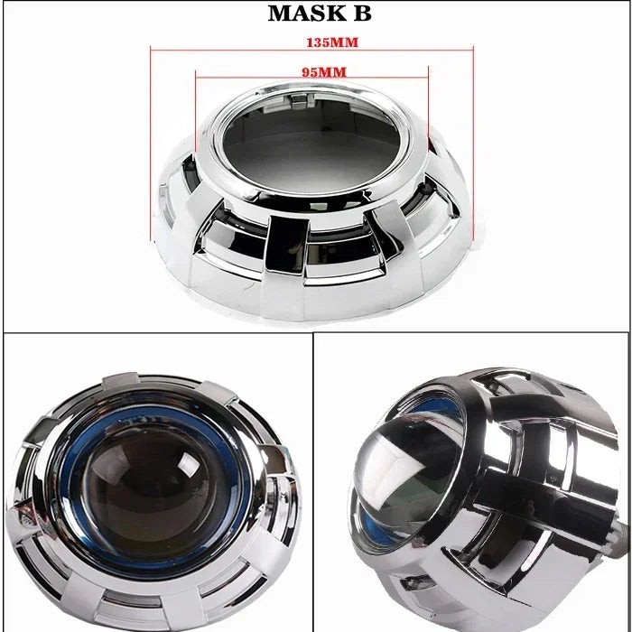 SANVI 3.0 Bi LED Lenses for Headlights Ice Lense Auto LED Projector Headlight Hella G5 3R Projector 110W Car Light Retrofit