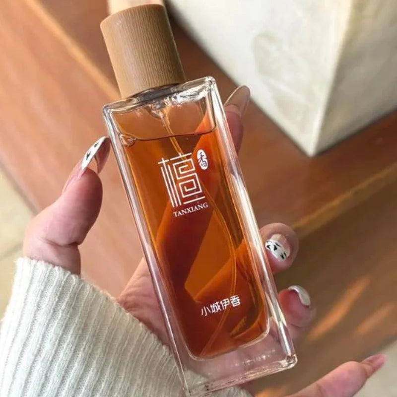Premium Woody Sandalwood Men's Fragrance Long-lasting Oud Cinnamon Ambergris Eau De Toilette Unisex Woody Fragrance Spray 50ml