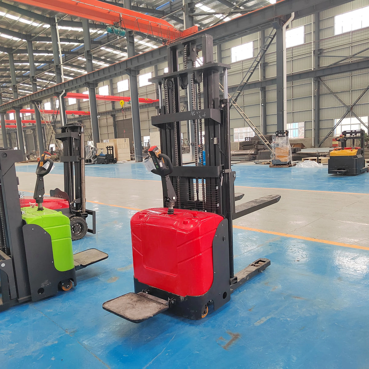 Portable Lifting Platform, Manual Hydraulic Warehouse Hoist, Small Loading Flatbed Vehicle