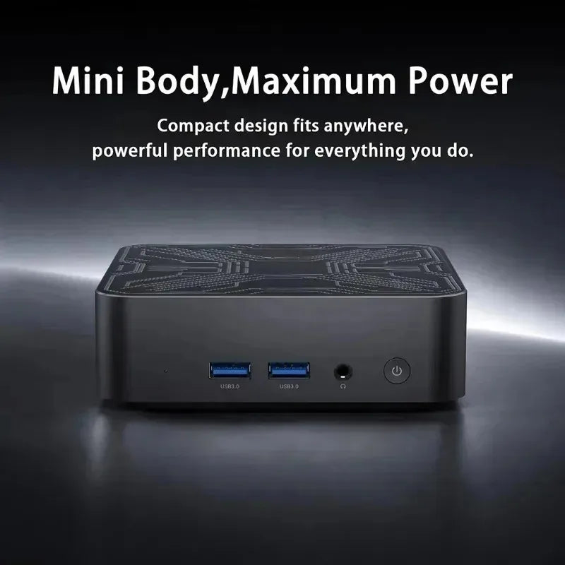 Compact Mini PC Gamer Gaming 2026 New Intel Core N150 Portable Mini Computer 16GB RAM 512GB 1TB SSD 1000M Ethernet Desktop