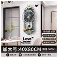 Luxury Wall Clock Living Room Modern Luxury Timepiece Creative Home Clock Wall Lamp Reloj Digital Pared Home Decoration Unusual