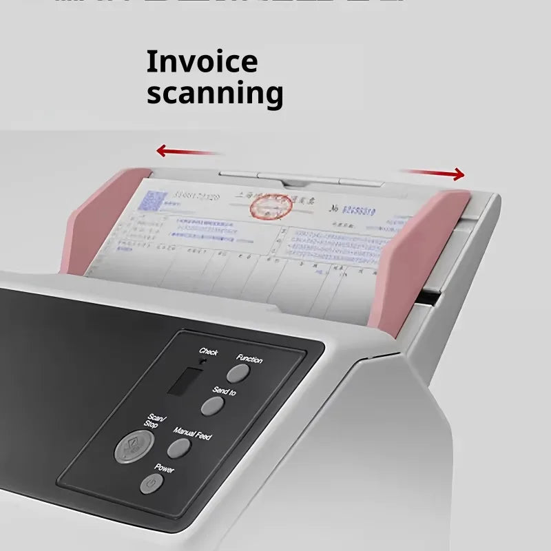 R-icoh Fujitsu Fi-8250 A4 Office Document Scanner 50ppm USB 3.2 CIS ADF Auto Double-Sided  600 Dpi Usb Scanner