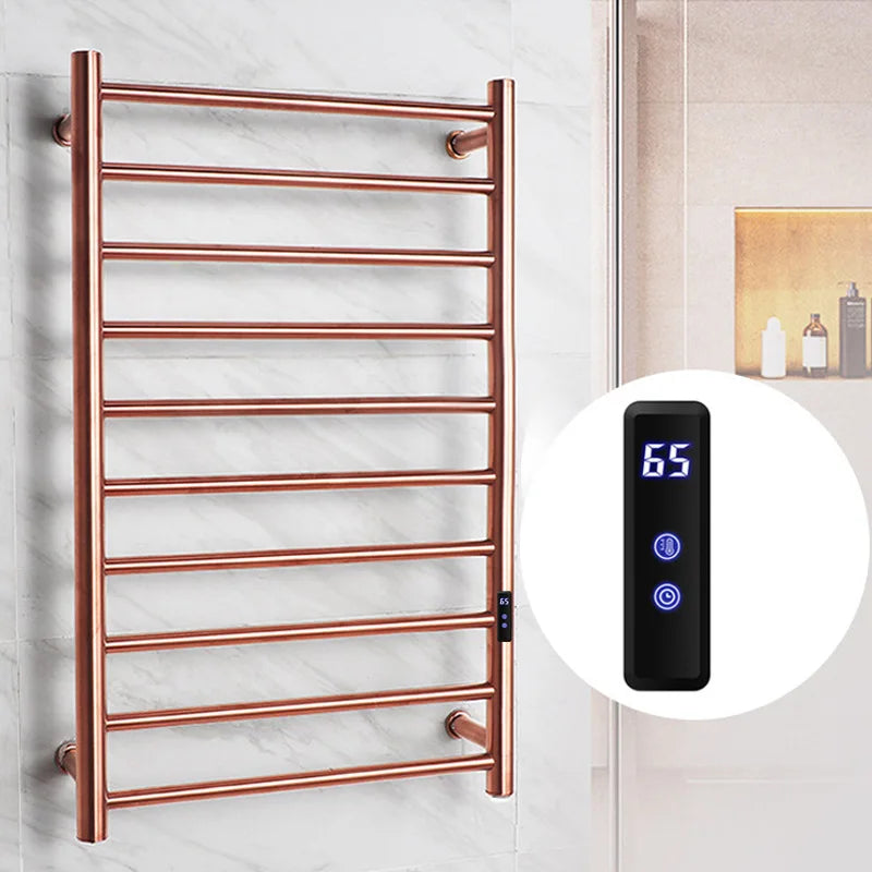 500*800*120(mm) Electric Towel Rack 304 Stainless Steel 50°C+5 Constant Temperature Fast Heat Drying Bath Towel Bar 110V/220V