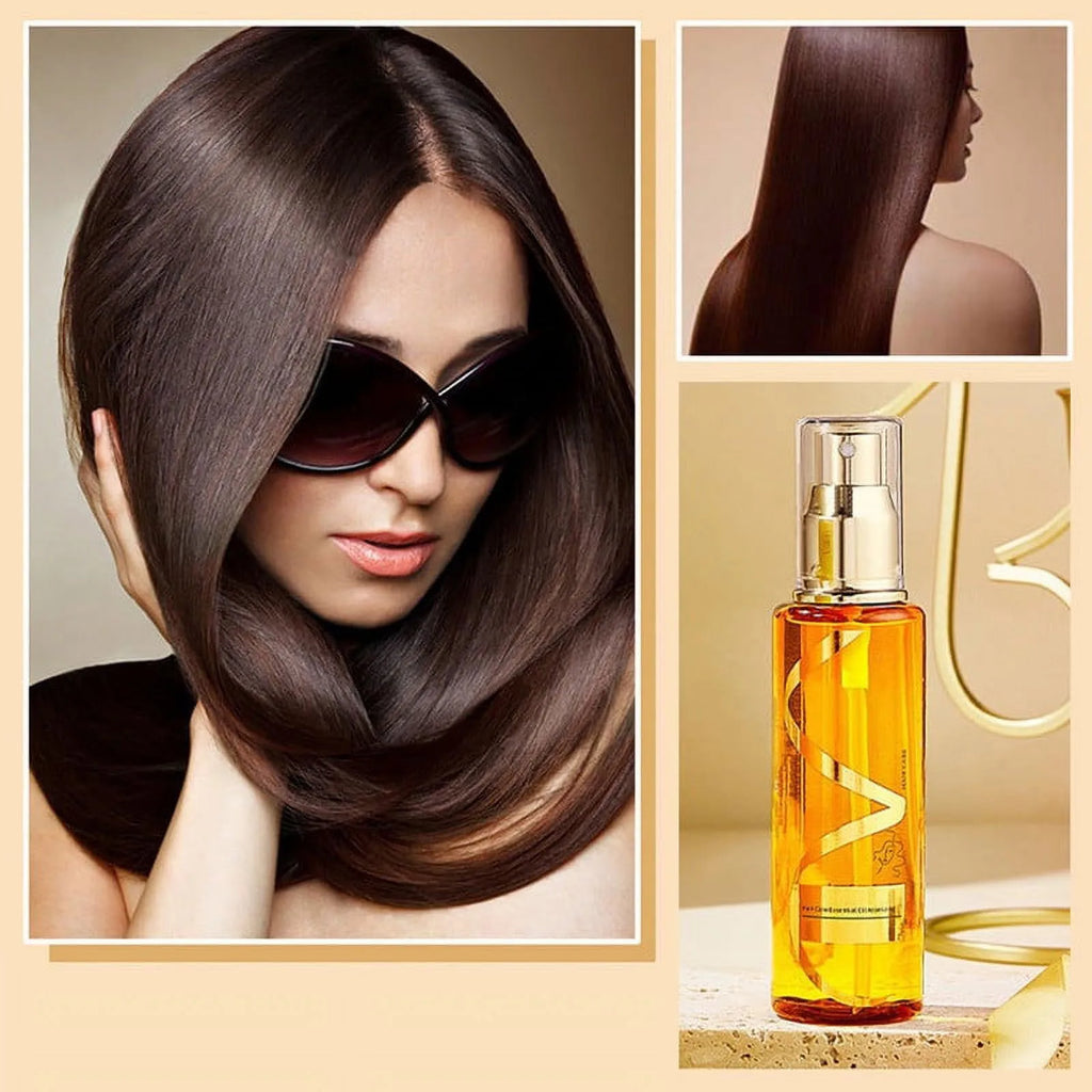 100ml Hanboli Smoothing Silky Hair Vitamin Capsules Repairing Damaged Hair Oil Nourishing Hair Care Essence Products