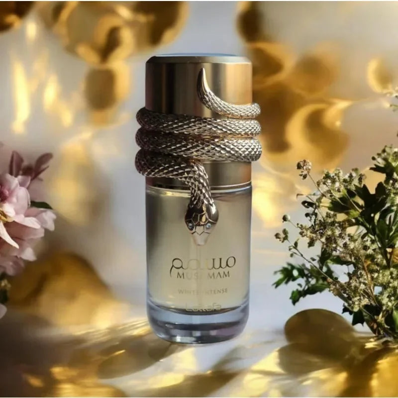 Unisex Oriental Floral Eau De Parfum 100ml Long Lasting Elegant Fragrance for Men and Women with Soft Bright and Warm Layers