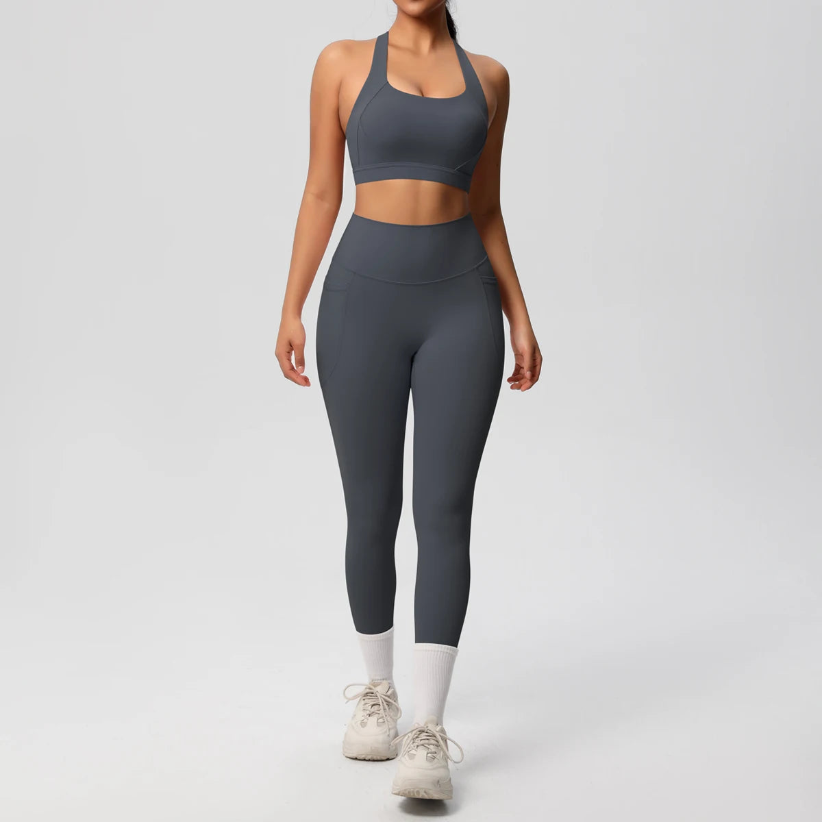 Yoga Suit Sports Set Womens Sportswear Sports Women's Yoga Bra Tummy Control Slimming Booty Leggings Women's Tracksuit