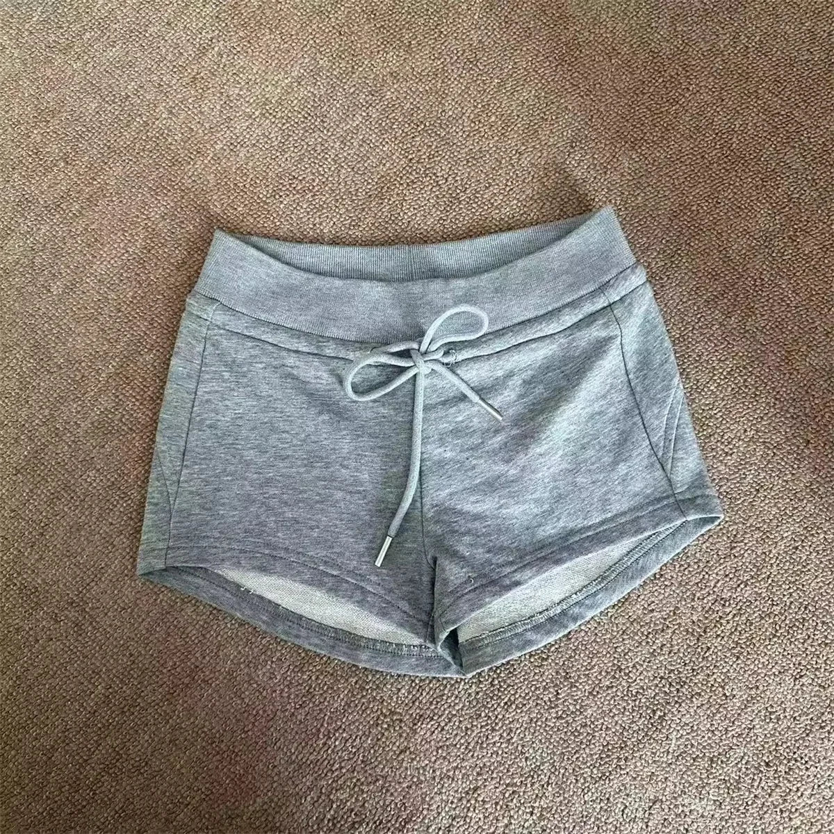 Drawstring Casual Sports Shorts For Women High Waist Solid Summer Short Pant Female Yoga Running Outfit Clothes Korean Hot Pants