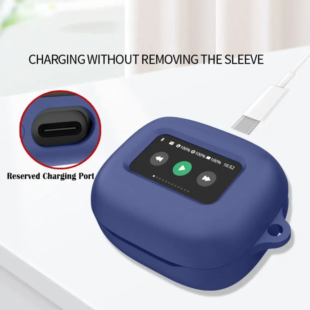 2024 Silicone Earphone Case Dustproof Anti Drop Earbuds Accessories Shockproof Washable Charging Box Sleeve for JBL Live Flex 3