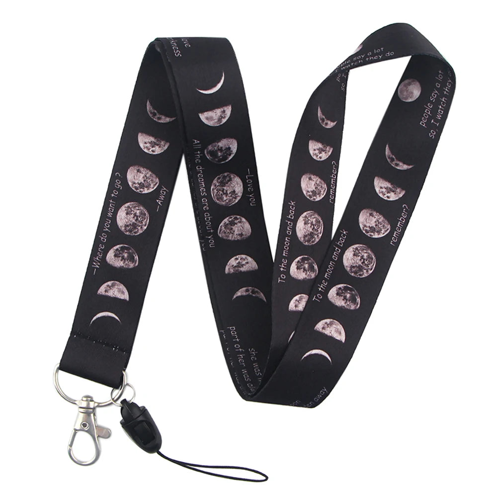 100 Designs Cute Art Lanyard for Keys Chain Badge Holder ID Credit Card Pass Hang Rope Lariat Mobile Phone Charm Accessories