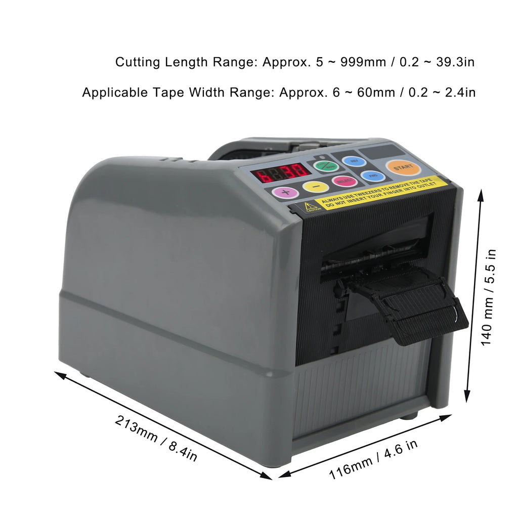 Electric Tape Dispenser Dual Sided Adhesive Cutting Machine Industrial Supplies JXD-60 Automatic Tape Dispenser