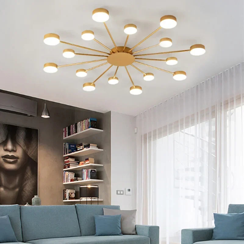 Nordic LED Ceiling Indoor Lighting Home Lamps Living Room Dining Bedroom Cloakroom Decoration Chandelier Lights Modern Wall Lamp