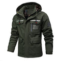 Autumn Men's Windbreaker Hooded Jacket Man Waterproof Outdoor Sports Soft Shell Coats Clothing Men Hiking Mountain Ski Jackets