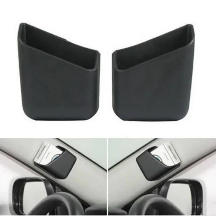 1Pair Car Organizer Auto Truck Pillar Storage Box Cigarette Phone Glasses IC Card Holder Organizers Bag Car Styling Accessories