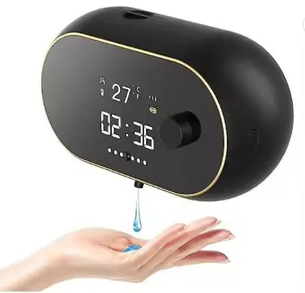 450ML Touchless Wall-Mounted Intelligent Induction Automatic Senor Soap Dispenser Electric Rechargeable Sanitizer Wash Machine