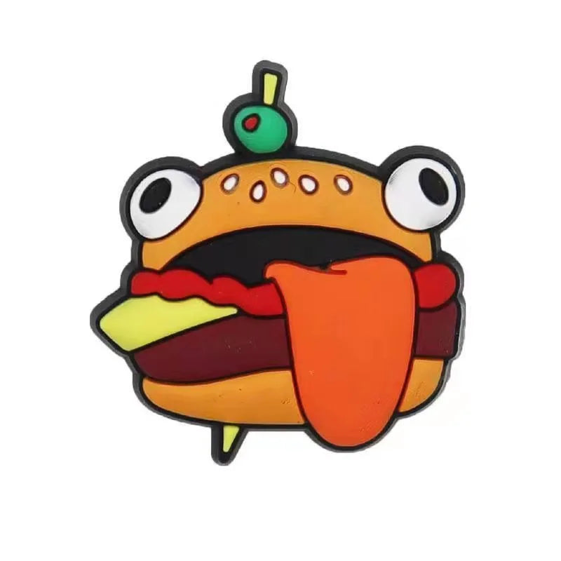 10-21pcs Game Characters Popular Shoe Charms Cartoon Shoes Accessories Decoration Buckle Fit Clog Sandal Wristbands Accessory