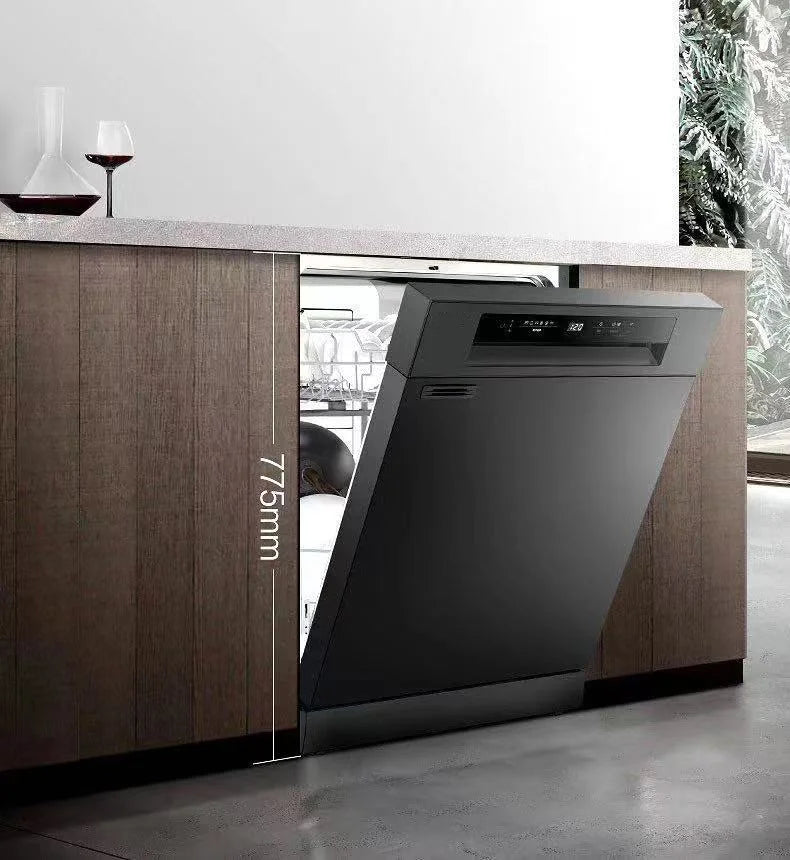 Freestanding Dishwasher, 12 Place Settings, Kitchen Dishwasher, Quiet 44dB Electric Home Appliance, 590 x 600 x 845 mm