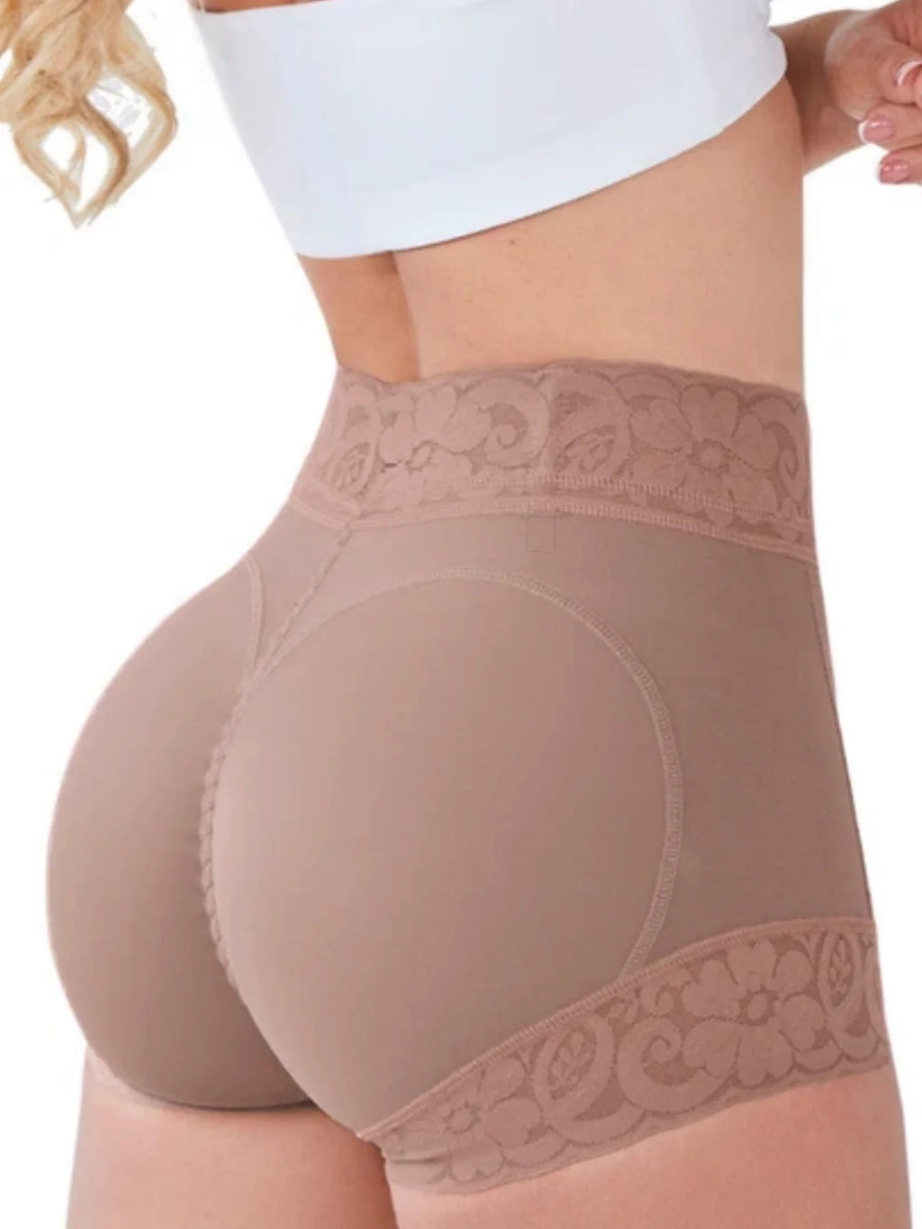 Women's Shapewear Shorts No Show Comfortable Butt Lifting And Tummy Control Invisible Underwear for Slimming Effect