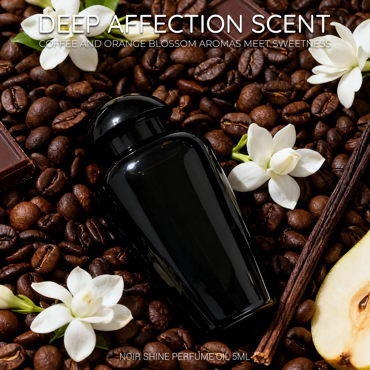 Perfume Oil for Women, 5ml Travel Size Dab-On Fragrance Oil, Long-Lasting Exotic Scent with Caramel, Pink Pepper & Jasmine Notes – Natural Essential Oil Blend, Portable Scent Gift