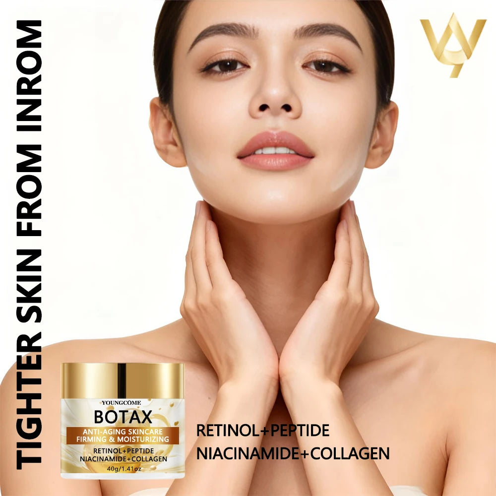 BOTAX Anti-Aging Skincare Cream with Retinol Peptides Niacinamide & Collagen for Firming and Hydrating Daily Use
