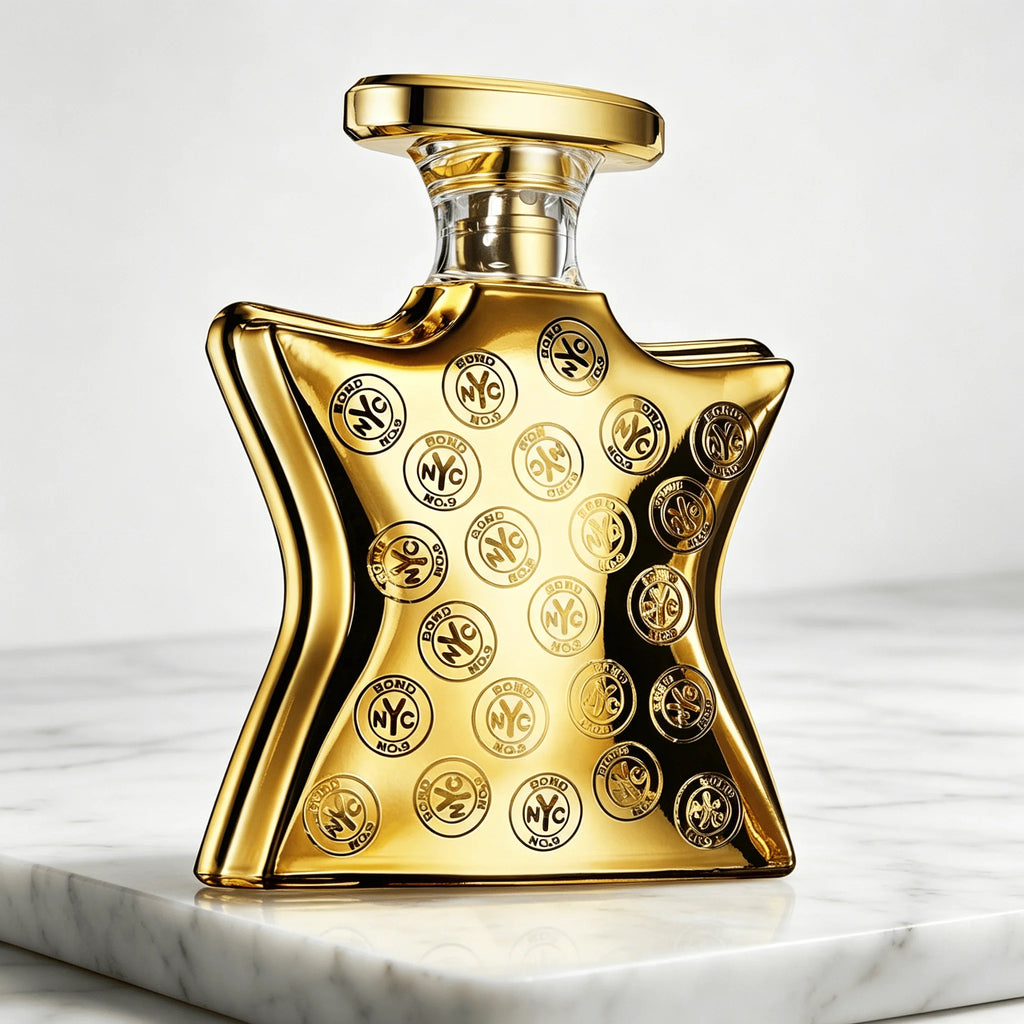 Bond No.9 Gold All Over Unisex EDP Perfume Long Lasting Spicy Oriental Woody Scent Shiny Gold Star Luxury Bottle Fragrance Gift for Men Women