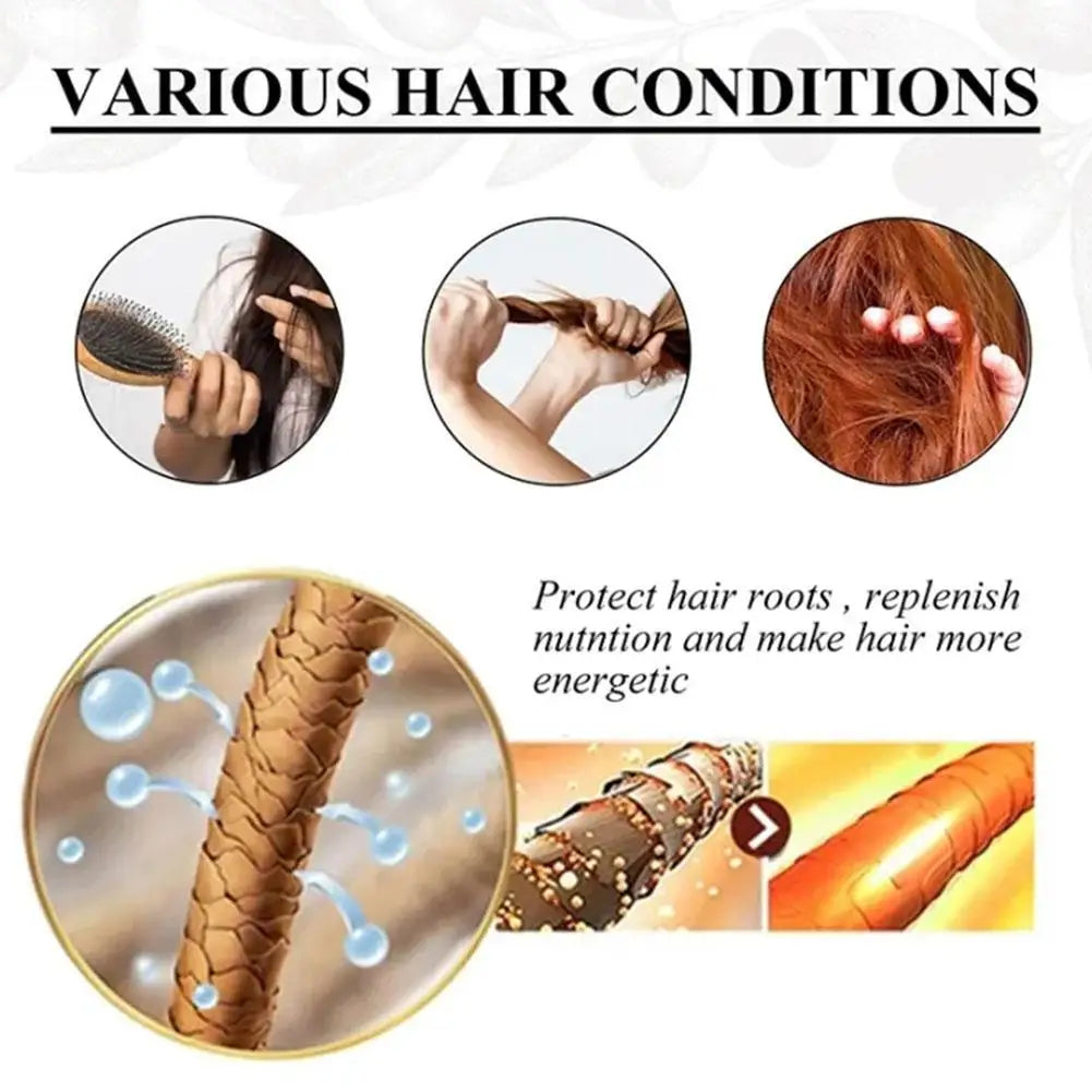 80ML Moroccan Argan Oil Hair Serum Lightweight Hair Oil Mist For Split Ends Frizzy Hair And Flyaways,Hair Oil Repair Gloss Shine
