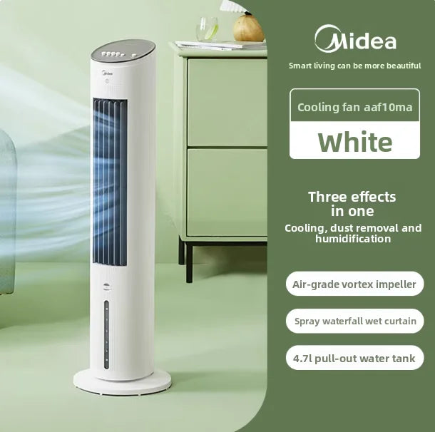 220V Midea Cooling Fan Portable Air Conditioner New Water Cooling System for Home Bedroom Office LYH