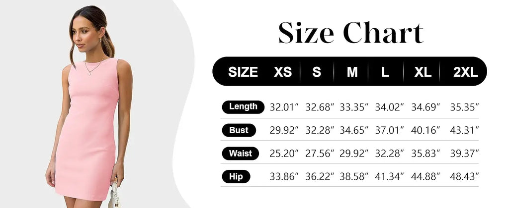 Women's Summer Sleeveless Boat Neck Mini Dress Slim Fit Party Club Bodycon Dresses